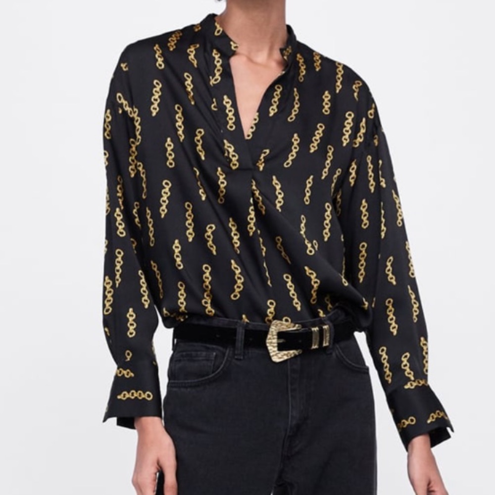 Zara Blouse  //  Worn Once